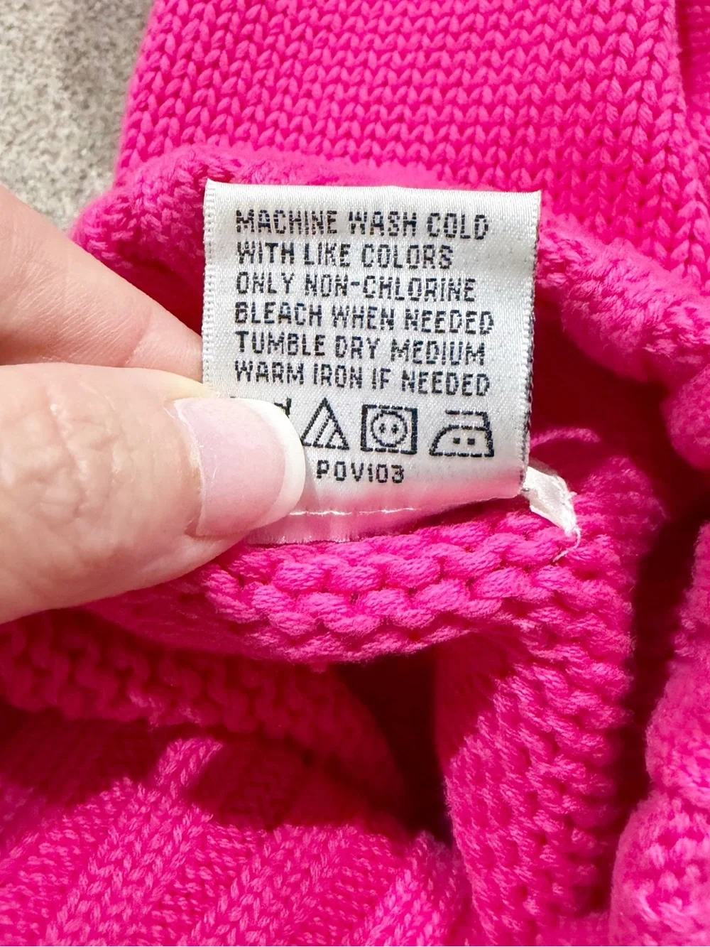 Bagatelle Sweater Tank Size Small Pink Cotton Y2K Preppy Turtleneck Knit